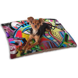 Abstract Eye Painting Dog Bed - Small