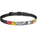 Abstract Eye Painting Dog Collar - Large