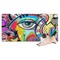 Abstract Eye Painting Dog Towel