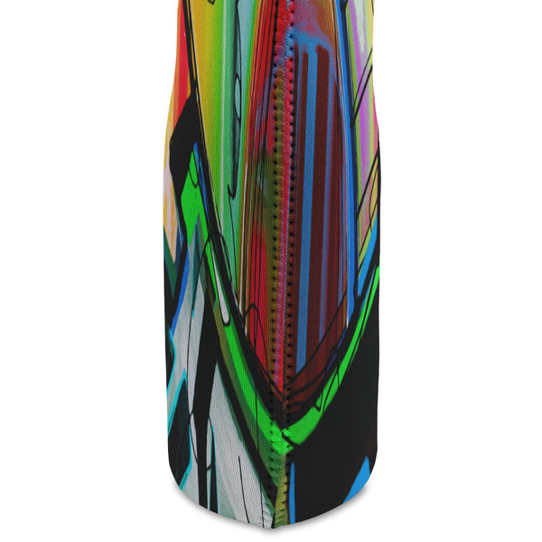 Abstract Eye Painting Double Wine Tote - DETAIL 2 (new)