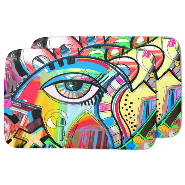 Abstract Eye Painting Drying Dish Mat - MAIN