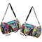 Abstract Eye Painting Duffle bag large front and back sides