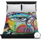 Abstract Eye Painting Duvet Cover (Queen)