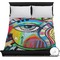 Abstract Eye Painting Duvet Cover - Full / Queen