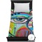Abstract Eye Painting Duvet Cover (Twin)