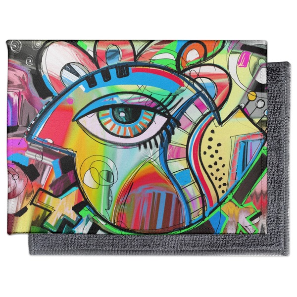 Abstract Eye Painting Electronic Screen Wipe - Flat
