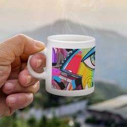 Abstract Eye Painting Single Shot Espresso Cup - Single