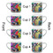 Abstract Eye Painting Espresso Cup - 6oz (Double Shot Set of 4) APPROVAL