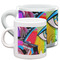 Abstract Eye Painting Espresso Mugs - Main Parent