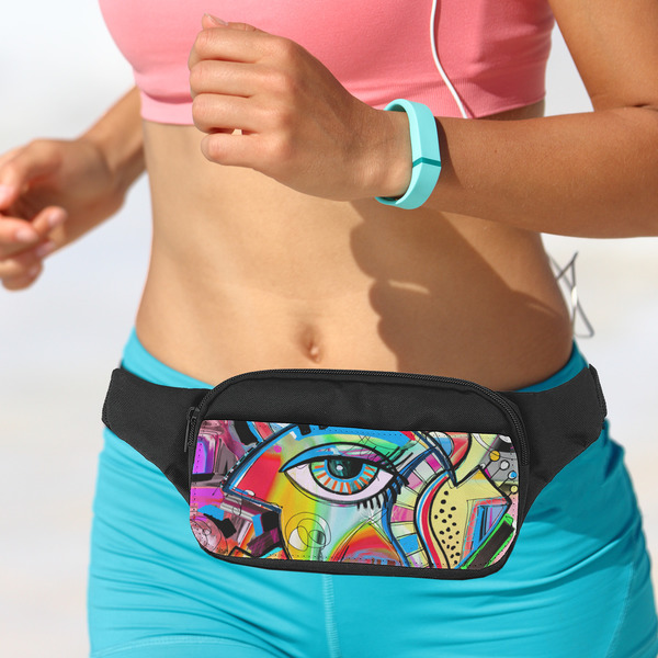 Abstract Eye Painting Fanny Packs - LIFESTYLE