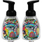 Abstract Eye Painting Foam Soap Bottle (Front & Back)