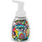 Abstract Eye Painting Foam Soap Bottle - White