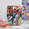 Abstract Eye Painting French Fry Favor Box - w/ Treats View