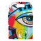Abstract Eye Painting Gable Favor Box - Front