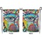 Abstract Eye Painting Garden Flag - Double Sided Front and Back