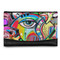 Abstract Eye Painting Genuine Leather Womens Wallet - Front/Main