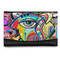 Abstract Eye Painting Genuine Leather Women's Wallet - Small