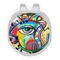 Abstract Eye Painting Golf Ball Hat Marker Hat Clip