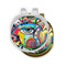 Abstract Eye Painting Golf Ball Marker Hat Clip - PARENT/MAIN
