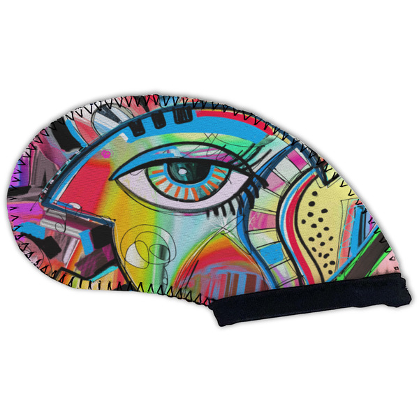 Abstract Eye Painting Golf Club Covers - BACK