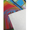 Abstract Eye Painting Golf Towel - Detail