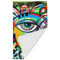 Abstract Eye Painting Golf Towel - Folded (Large)