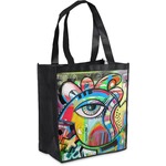 Abstract Eye Painting Grocery Bag