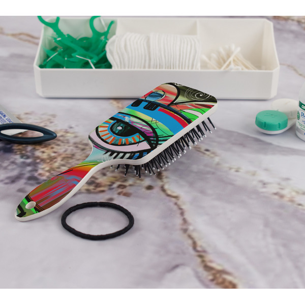 Abstract Eye Painting Hair Brush - In Bathroom
