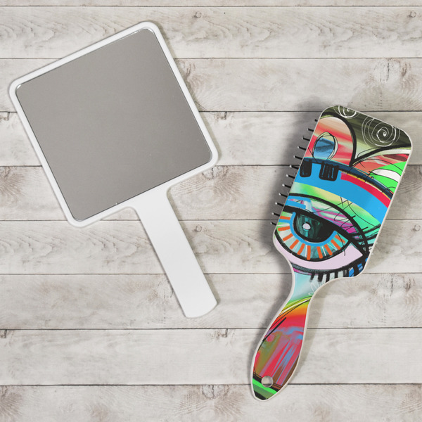 Abstract Eye Painting Hair Brush - In Context