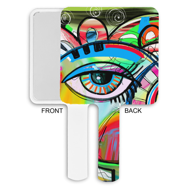 Abstract Eye Painting Hand Mirrors - Approval