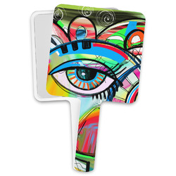 Abstract Eye Painting Hand Mirror