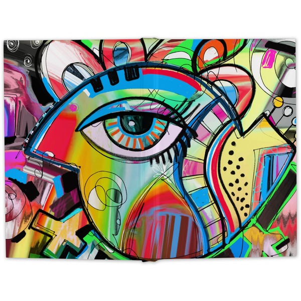 Abstract Eye Painting Hard Cover Journal - Apvl