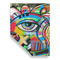 Abstract Eye Painting House Flags - Double Sided - FRONT FOLDED