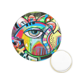 Abstract Eye Painting Printed Cookie Topper - 1.25"