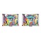 Abstract Eye Painting Indoor Rectangular Burlap Pillow (Front and Back)