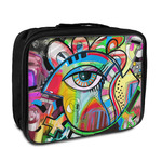 Abstract Eye Painting Insulated Lunch Bag