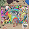Abstract Eye Painting Jigsaw Puzzle 1014 Piece - In Context
