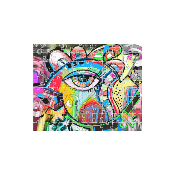 Custom Abstract Eye Painting 110 pc Jigsaw Puzzle