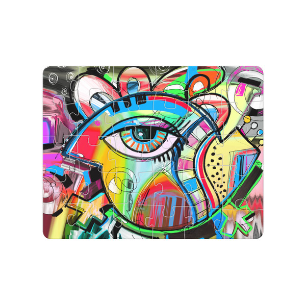Custom Abstract Eye Painting Jigsaw Puzzles