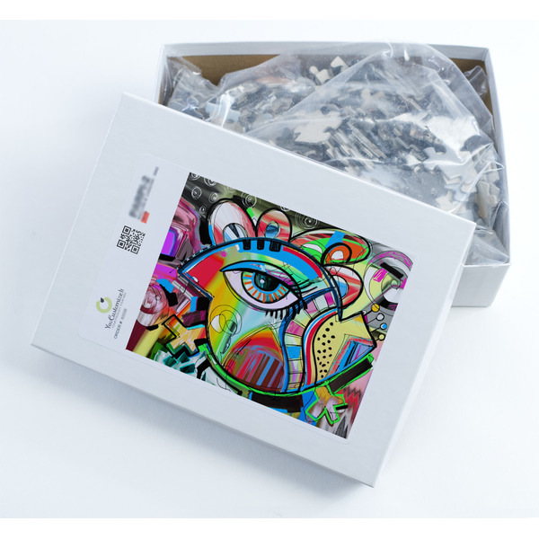 Abstract Eye Painting Jigsaw Puzzle 500 Piece - Box