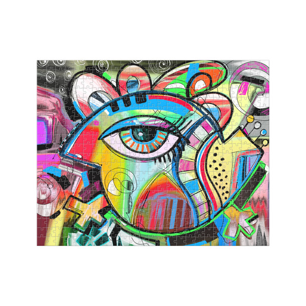 Custom Abstract Eye Painting 500 pc Jigsaw Puzzle
