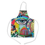 Abstract Eye Painting Kid's Apron - Medium