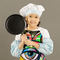 Abstract Eye Painting Kid's Aprons - Medium - Lifestyle