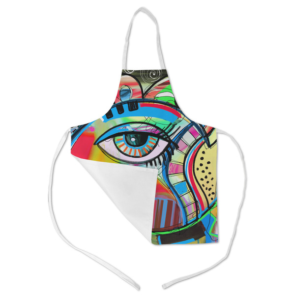 Abstract Eye Painting Kid's Aprons - Medium - Main (med/lrg)