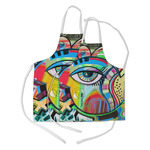 Abstract Eye Painting Kid's Apron
