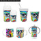 Abstract Eye Painting Kid's Drinkware - Customized & Personalized