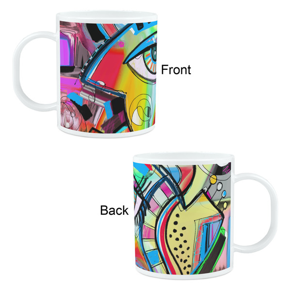 Abstract Eye Painting Kid's Mug - Apvl