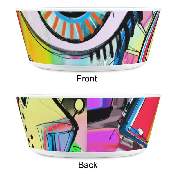 Abstract Eye Painting Kids Bowls - APPROVAL