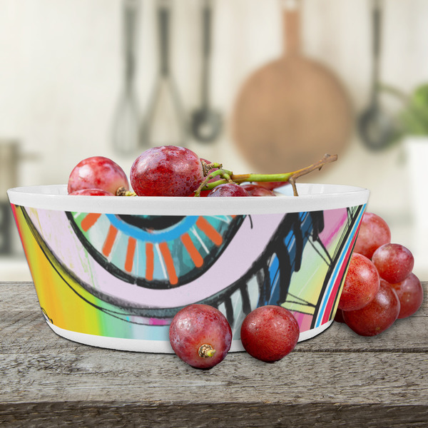 Abstract Eye Painting Kids Bowls - LIFESTYLE