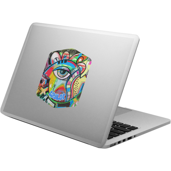Custom Abstract Eye Painting Laptop Decal